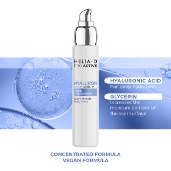 Helia-D Pro Active Hyaluron ser facial hidratant - imagine 3